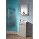 Urban 400mm Slimline Base Unit & Basin - Pearl Grey