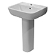 Rak Series 600 4 Piece Set with 1 Tap Hole Basin