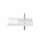 Roca Ona 800 x 460mm Right Hand 1 Tap Hole Basin