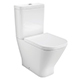 Roca The Gap Square Rimless Closed Back Close Coupled Pan