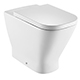Roca The Gap Square Rimless Back to Wall Pan