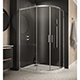 Sommer 6 Offset Quadrant Double Sliding Door - 1000 x 800mm